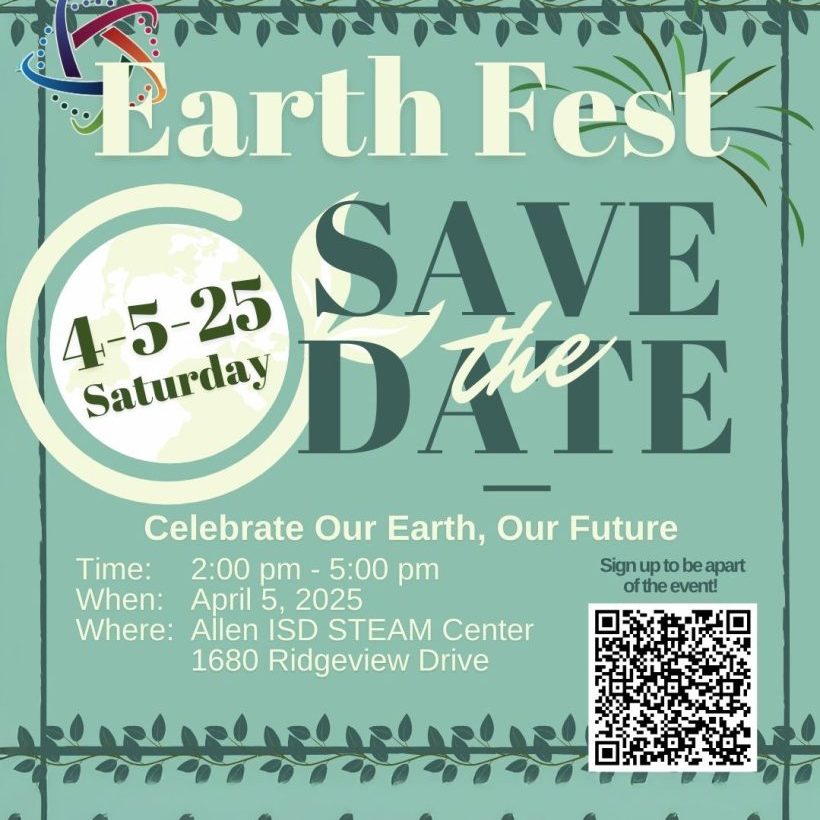 save the date Earth Fest 2025 2